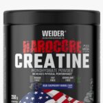 Weider Hardcore Creatine Monohydrate Powder 250g - Blue Rasperry Bubble Gum