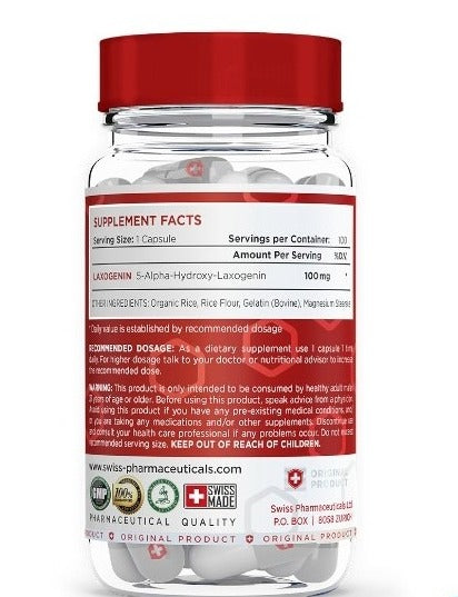 Swiss Laxogenin 100 Mg 10 0 Caps - Görsel 3
