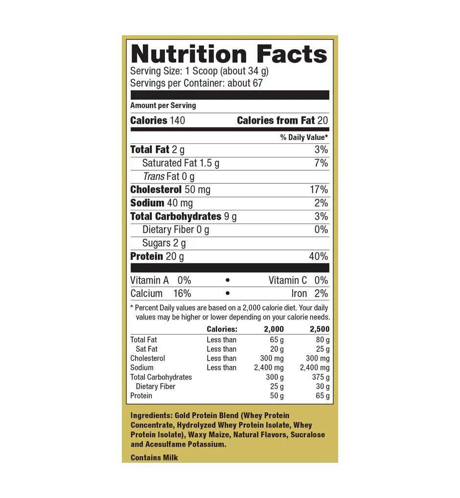 Ultimate Nutrition Whey Gold Protein 2,27 Kg - Görsel 4