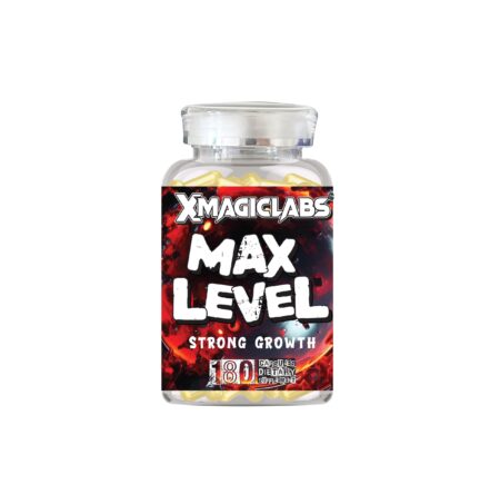 Xmagiclabs Max Level GH Shilajit, Ashwagandha, Maca, Tribulus, Turkesteron 180 CAPS - USA MENŞEİ FDA ONAYLI
