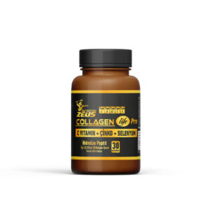 Zeus Nutrition Collagen Life 5 Tip Kolajen Tip 1, Tip 2, Tip 3, Tip 5 ,tip 10, ( Selenyum , C Vitamini Ve Çinko ) 30 Kapsül