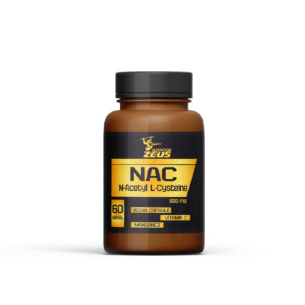 Zeus Nutrition NAC, N-Acetyl L-Cysteine, 600 mg, 60 Veggie Capsules