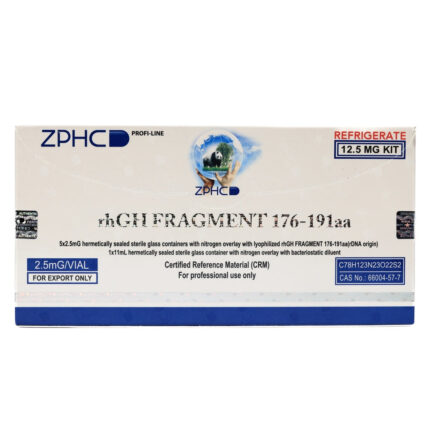 Zphc RHGH Fragment 176-191aa 2.5 MG / VIAL - 1 VIALS - KUTU DEĞİLDİR / TEK ADETTİR