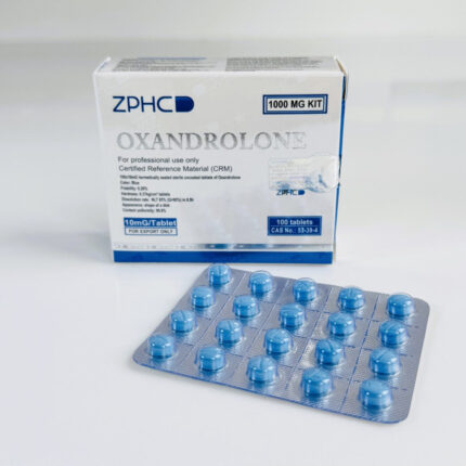 ZPHC Oxandrolone Anavar -10 MG / pill -100 Tablet