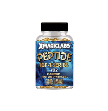 XMAGICLABS PEPDITE IGF1 Deer Antler Velvet Colostrum Bacopa Rhodiola Rosea Phosphatidic 180 Caps