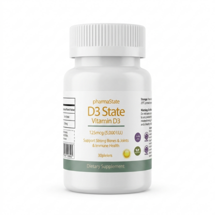 Pharma State D3 State 125mcg (5,000I.U.)