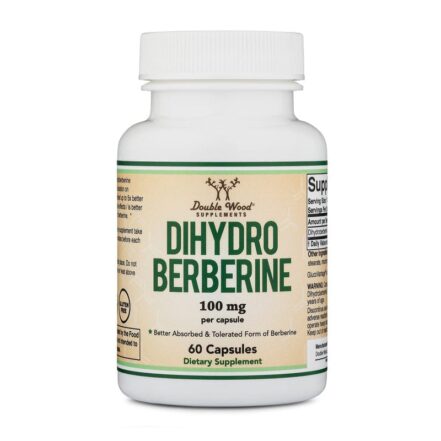 Double Wood Dihydroberberine Berberine 60 Caps