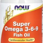 NOW Foods Super Omega 3-6-9 Borage Oil + Fish Oil 180 Softgels