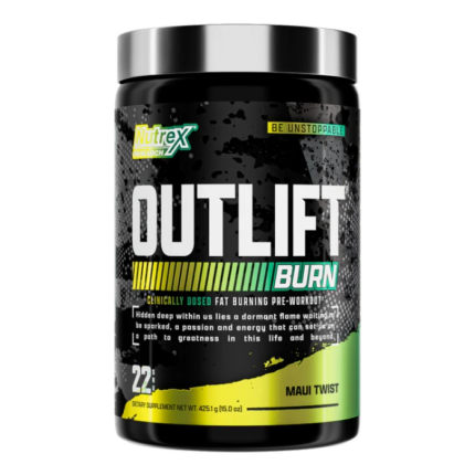 Nutrex Outlift Burn Clinically Dosed Fat Burning PreWorkout