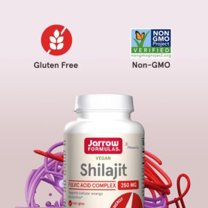 Jarrow Formulas Vegan Shilajit Fulvic Acid Antioxidants Complex, 250 mg 60 Veggie Capsules - Görsel 2
