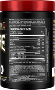 ALLMAX AMINOCORE BCAA Workout Muscle Recovery Amino Acids 30 Servis White Grape - Görsel 2