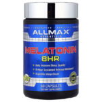 AllMax Nutrition Melatonin Sleep 8HR - 60 Capsules