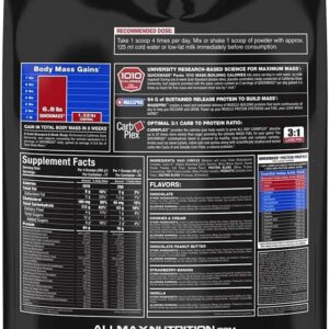 ALLMAX QUICKMASS Rapid Lean Mass Gainer 4,54 kg 70 Servings