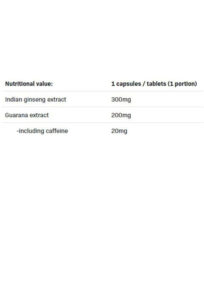 Allnutrition Ashwagandha + Guarana / 30 Caps - Görsel 2