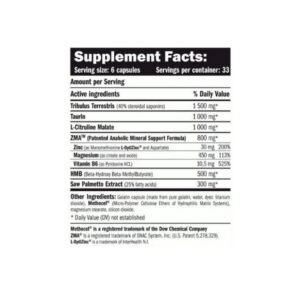Amix Anabolic Explosion Hmb – Tribulus – zma – citrulline – taurine 200 Caps