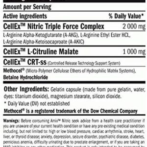 Amix Nitric Oxide Arginine Booster 350 Caps