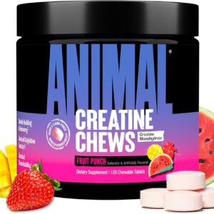 Animal Creatine Chews Tablets – 120 Count
