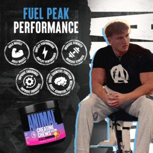 Animal Creatine Chews Tablets - 120 Count - Görsel 4