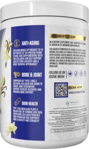Alpha Supps Hydrolyzed Collagen Protein Collagen Peptides Digestive Enzymes 350 g - USA - Görsel 2