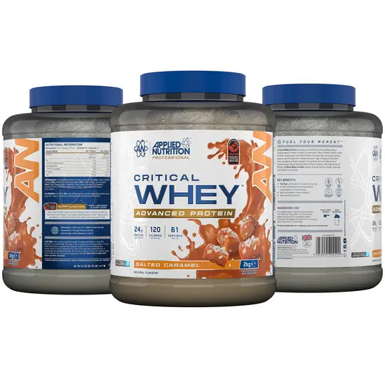 Applied Nutrition Critical Whey Protein Salted Caramel 2 kg - Görsel 3