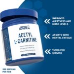 Applied Nutrition Acetyl L-Carnitine  200 servis - Görsel 3