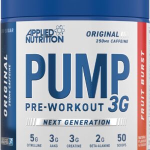 Applied Nutrition Pump 3G PreWorkout – Energy, Focus & Performance 50 Servis