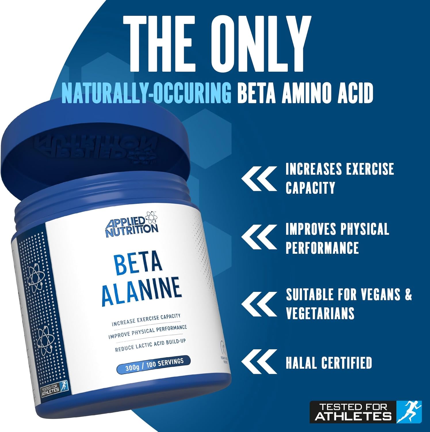 Applied Nutrition Beta Alanine PreWorkout 3000mg 100 Servings - Görsel 4