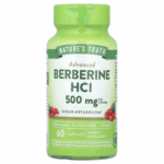 Nature's Truth Berberine HCI Barberry Extract Sugar Metabolism 60 Capsules