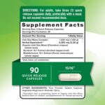 Nature's Truth Irish Sea Moss with Bladderwrack & Burdock Root Greens & Superfoods 90 Caps - Görsel 4