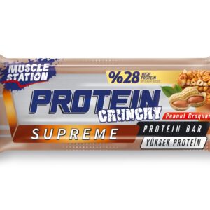 Muscle Station Musclestation Supreme Crunch Yerfıstık 12li kutu