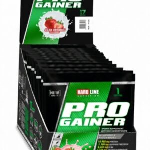 Hardline Progainer  ( 100 Gr  x 17 Adet Çilek )