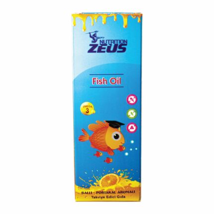 Zeus Nutrition Balık Yağı Şurup 150 mL -Ballı Portakal Aroma