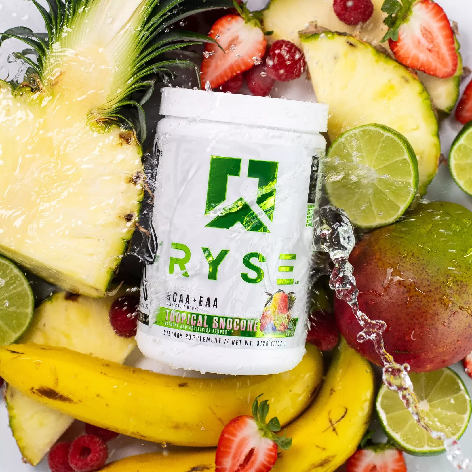 RYSE Nutrition BCAA + EAA Complex Amino 30 Servis - Görsel 3