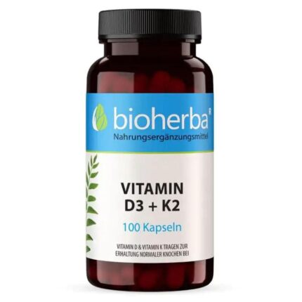 Bioherba Vitamin D3 + K2 100 caps