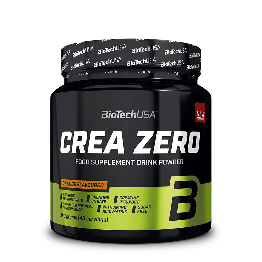 Biotech USA Crea Zero Creatine Arginine Glutamin Bcaa Complex 320g / 40 Servis