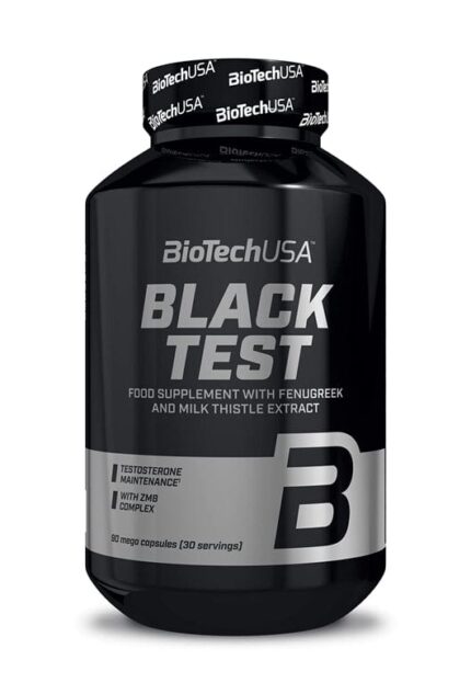 Biotech USA Black Test + Fenugreek +Hmb + Ecdysterone + Zma / 90 Caps