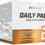 BioTech USA Daily Pack Full-range multivitamin with minerals Coenzyme Q10 grape seed Omega lecithin 30 Pack