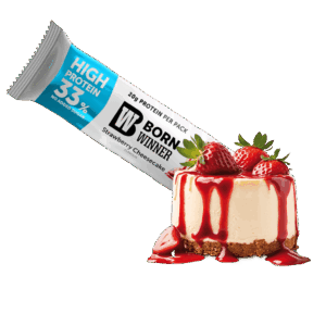 Born Winner Active Protein Bar – Strawberry Cheesecake 60g - Görsel 2