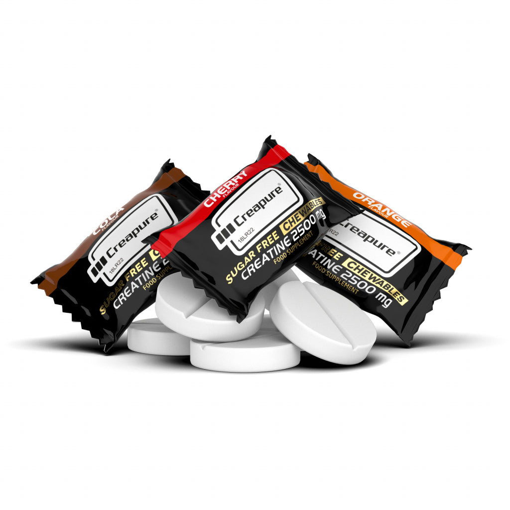 Amix Black Line Creatine Creapure 2500mg 60 Chewable Tabs Zero Sugar - Görsel 5