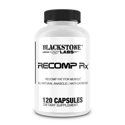 BlackStone Labs Recomp Rx Banaba leaf 120 Caps - Kas kütlesi ve Yağ yakım desteği