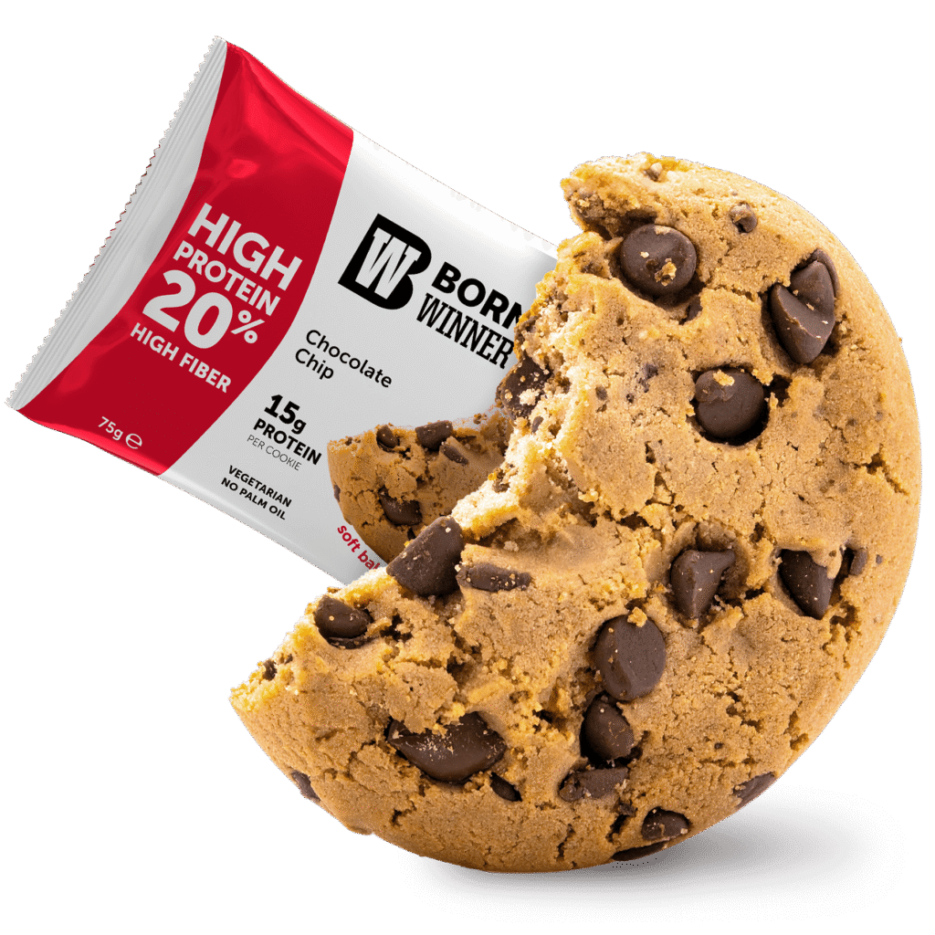 Born Winner Boost Protein Bar Cookies – Chocolate Chip 75g