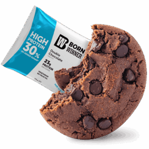 Born Winner Active Protein Bar Cookies – Double Chocolate 75g - Görsel 2