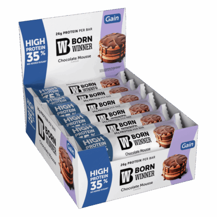 Born Winner Gain Protein Bar – Chocolate Mousse