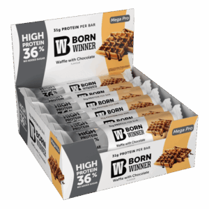 Born Winner Mega Pro Protein Bar Box / 12 X 85 G - Görsel 2