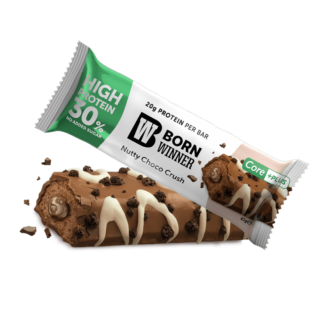 Born Winner Core PLUS Protein bar – Nutty Choco Crush