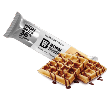 Born Winner Mega Pro Protein Bar Box / 12 X 85 G