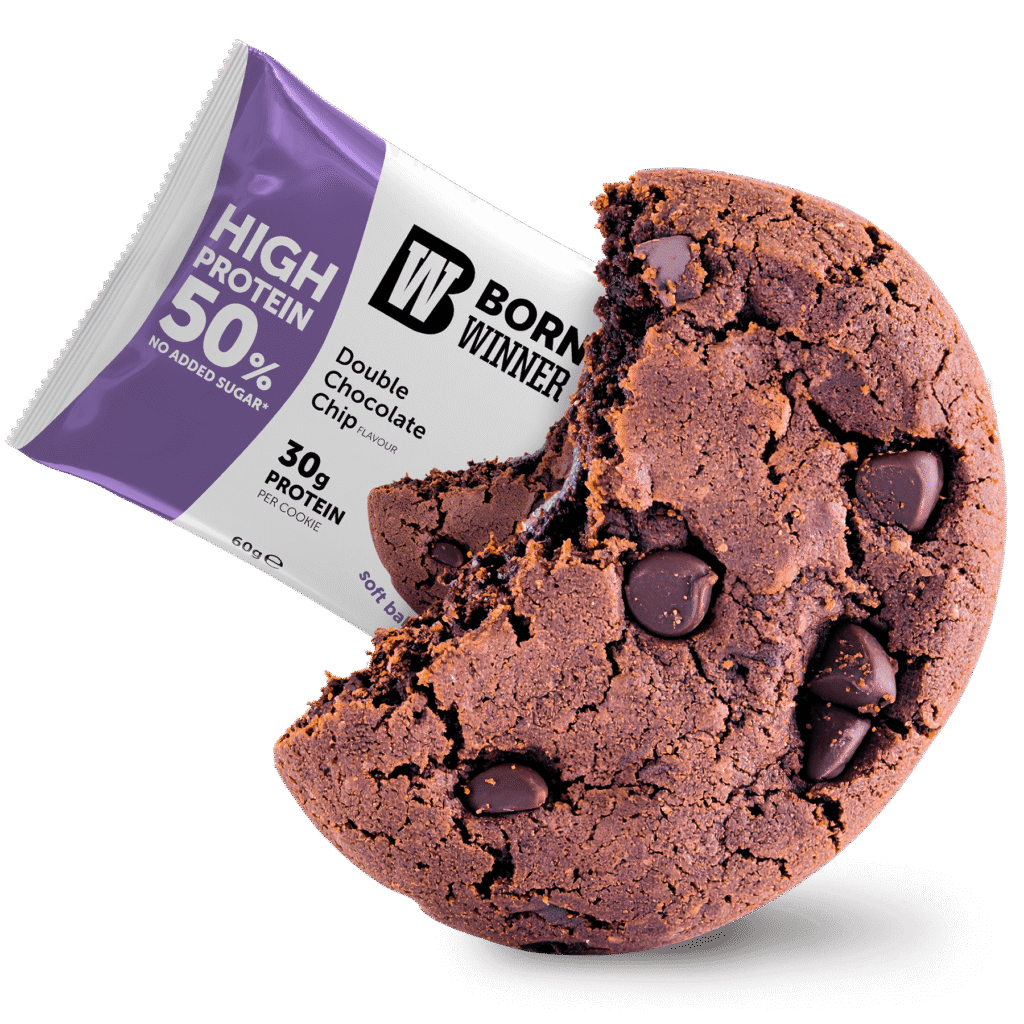 Born Winner Slim Protein Bar Cookies – Double Chocolate 60g