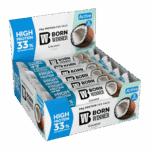 Born Winner Active Protein bar – Coconut 12 x 60g
