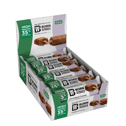 Born Winner Core Protein bar Chocolate & Caramel 57g