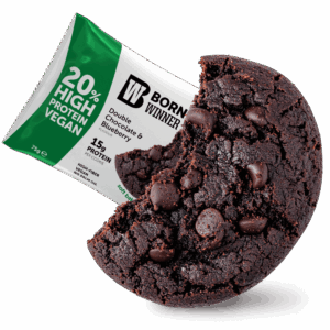 Born Winner Boost Protein Bar Cookies – Double Chocolate and Blueberry 75g - Görsel 2